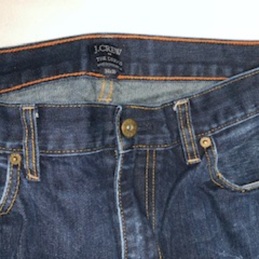 Men's J.Crew pants size 34x30 denim jeans